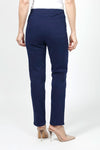 Holland Ave Olivia Straight Leg Jean in Dark Denim. Pull on pant with hidden elastic waistband and faux fly. Snug through stomach and hip falls straight to hem. 2 back curved pockets. 29" inseam._t_34981405163720