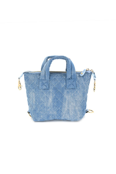 Mini Quilted Convertible Handbag – Evelyn & Arthur