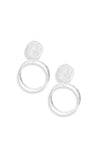 Texture Circle Clip-On Earrings_t_35192109367496