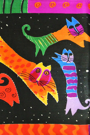 Colorful Cats Scarf_35062098854088