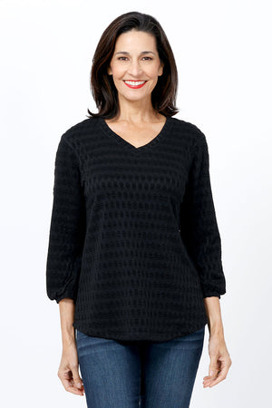 Top Ligne Balloon Sleeve Pucker Top_34688579502280
