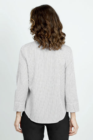 Cali Girls Stripe Blouse with Herringbone Pocket_61333267349870