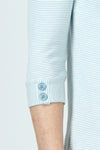 Top Ligne Striped Button Cuff Top_t_59980985827694