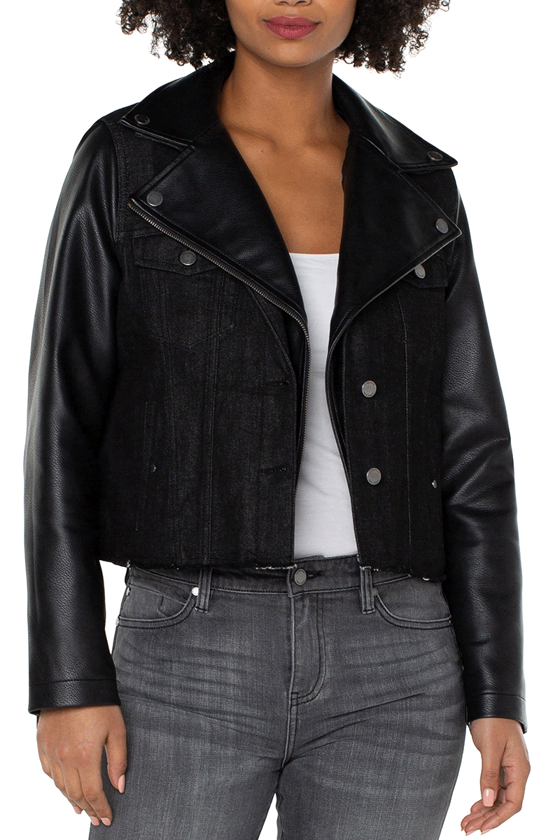 Liverpool Hybrid Moto Jacket Evelyn and Arthur