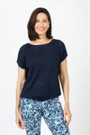 Ten Oh 8 Perforated Boatneck Sweater_t_60076993216878