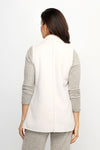 Top Ligne Sherpa Vest in Cream.  Sleeveless faux sheepskin topper.  Large fold back collar.  Open front.  Contour seams.  Front pockets.  Relaxed fit._t_61517622706542