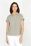 Organic Rags Gauze Boxy Button Down_t_60459563581806