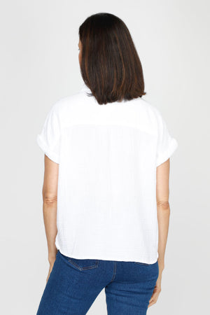Organic Rags Gauze Boxy Button Down_60459563319662
