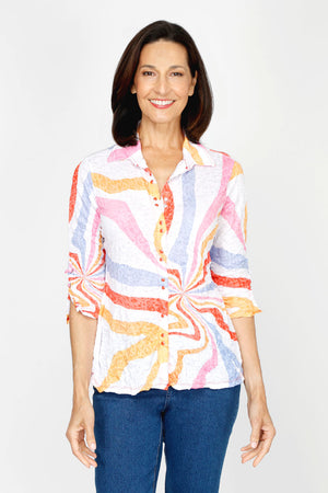 Top Ligne Swirls Snap Front Shirt_60433036640622