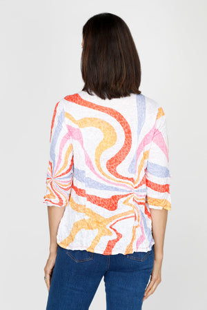 Top Ligne Swirls Snap Front Shirt_60433036673390