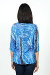 Top Ligne Black Streaks Shredded Back Top_t_34607499116744