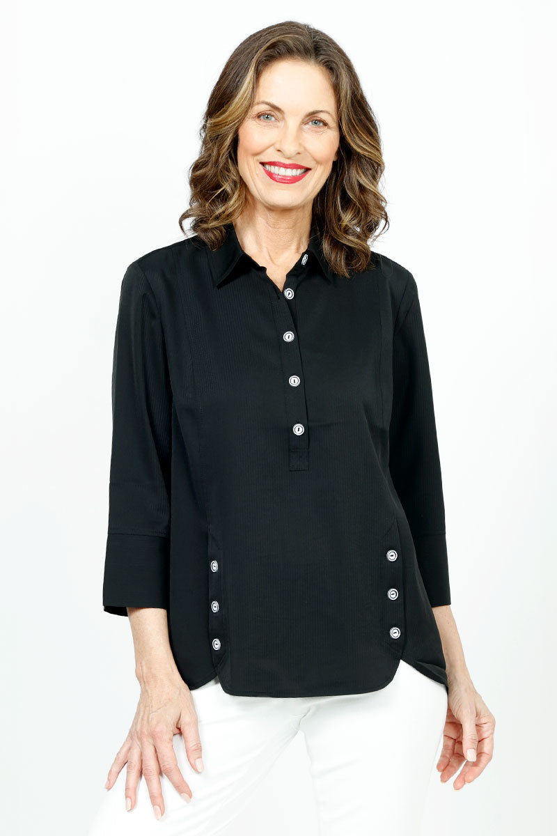 Beau Chemise Tulip Hem Blouse Evelyn and Arthur