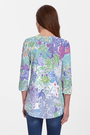 Whimsy Rose Floral Graffiti Flowy Tunic_35279859810504