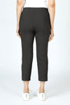 Elliott Lauren Slant Pocket Crop Cargo Pant in Anthracite.  Pull on pant with hidden elastic waistband.  Slant front cargo pockets.  2nd cargo pocket on side.  Stud detail.  Center seam detail.  24 1/2" inseam. _t_61236680786286