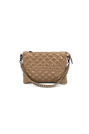 3 Compartment Patent Quilted Handbag_36179650314440