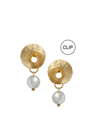 Ara Pacis Clip-On Earrings_34336509853896