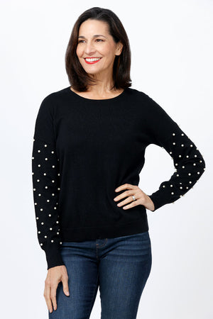 Lolo Luxe Pearl Sleeve Sweater_34668816826568