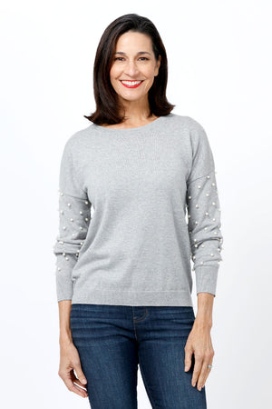Lolo Luxe Pearl Sleeve Sweater_34668816761032