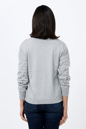 Lolo Luxe Pearl Sleeve Sweater_34668816859336