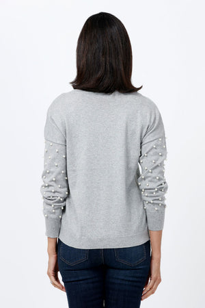 Lolo Luxe Pearl Sleeve Sweater_34668816859336