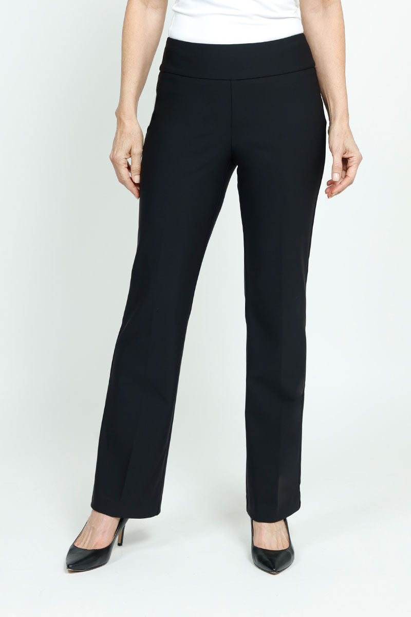 ★2023FW新作★LUV IS TRUE★AM NYLON TUCK BOOTSCUT PANTS Holland Ave Ponte Bootcut Pant – Evelyn and Arthur