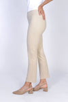 Holland Ave Millennium Ankle Pant in White. Pull on pant with 2 1/2" curved waistband. Tight through hip and thigh, straight through leg. 28" inseam._t_34231039787208