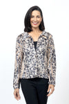 Top Ligne Chenille Crackle Print Jacket_t_34553786990792