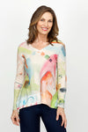 Top Ligne Pastel Stripes Waffle Top_t_61400165220718