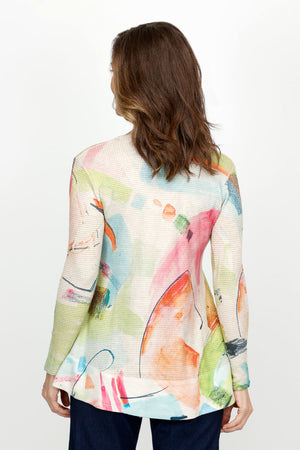 Top Ligne Pastel Stripes Waffle Top_61400165253486