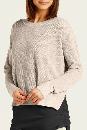 Planet Metallic Mini Seed Stitch Sweater_61189157060974