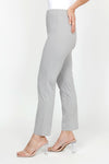 Holland Ave Sammy Denim Ankle Pant in Concrete. Pull on hidden waistband pant with faux zipper placket. Snug through hip and thigh falls straight to hem. 28" inseam._t_61393702748526