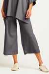 Planet Spa Gaucho in Lava.  Elastic waist pull on wide leg cropped pant.  Single side cargo pocket. 24" _t_61200986931566
