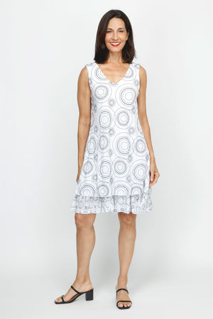 Top Ligne Circles Ruffle Dress_60823034233198