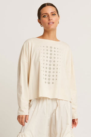 Planet Metallic Dot Mini Boxy T_60996471587182