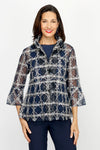 Frederique Embroidered Grids Jacket_t_61252163305838