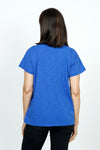 Mododoc Favorite Tee in Cosmic Cobalt.  Crew neck short sleeve slub cotton tee with straight hem.  Relaxed fit._t_53001556689262