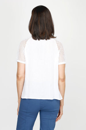 Elliott Lauren Oh My Gauze Top_60432309158254