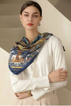 Tropical Print Square Scarf_t_61286777323886