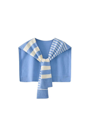Striped Knit Shawl_61286884409710