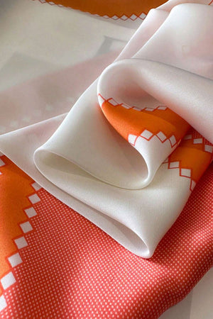 Geo Print Square Scarf_61288350712174