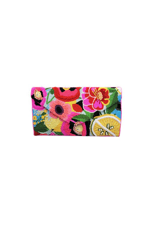 Aloha Floral Beaded Clutch_61147231813998