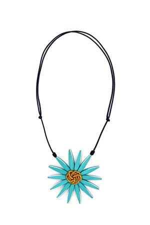 Flower Statement Necklace_34162552111304