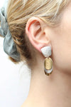 Two Tone Oval Stack Clip-On Earrings_t_34468619714760