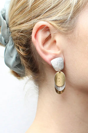 Two Tone Oval Stack Clip-On Earrings_34468619714760