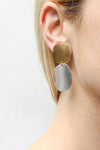 Dished Oval Clip On Earrings_t_34870029648072