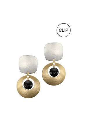 Drop Disc Clip-On Earrings_35000030953672