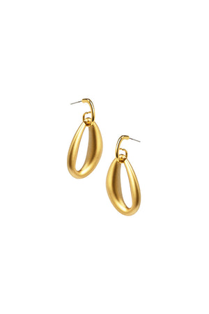 Puffy Link Drop Earrings_60954663387502