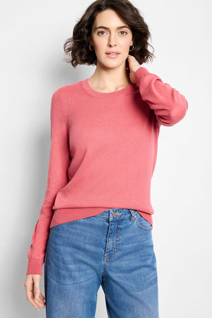 NIC+ZOE Pure Cotton Crewneck Sweater_61126781960558