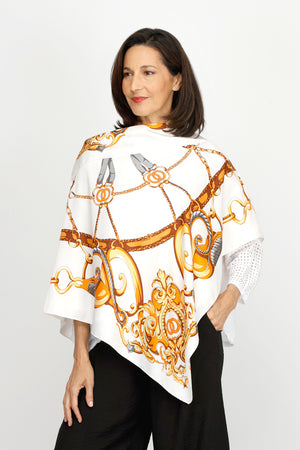 Chain Print Poncho_60275222282606