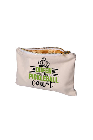 Queen of Pickleball Large Pouch_35222925148360